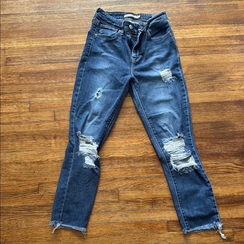 Levi's Blue Skinny Jeans